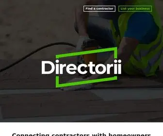 Directorii.com(Never get scammed by contractors again) Screenshot