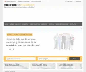 Directoriocomercios.com(Directorio Comercios) Screenshot