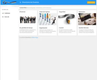 Directoriodeeventos.com(Goldenweb) Screenshot