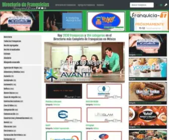 Directoriodefranquicias.com.mx(Franquicias Mexicanas) Screenshot