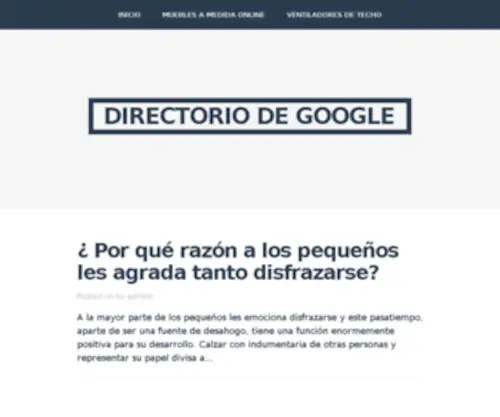 Directoriogoogle.com.ar(DIRECTORIO GOOGLE ARGENTINA) Screenshot