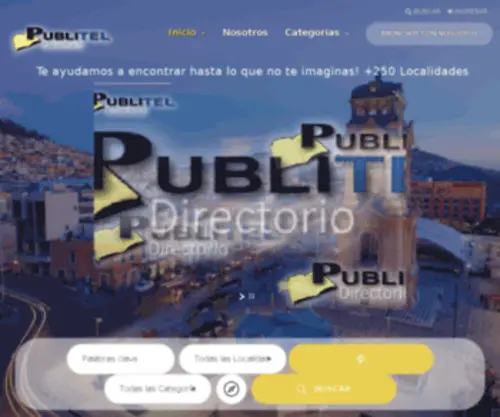 Directoriopublitel.com.mx(PUBLITEL) Screenshot