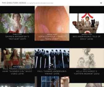 Directorsseries.net(An ongoing film journal by filmmaker Cameron Beyl) Screenshot