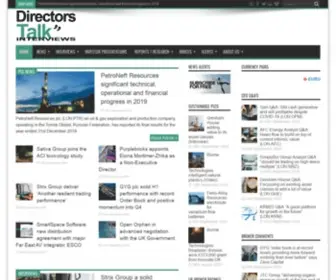 Directorstalkinterviews.com(DirectorsTalk Interviews) Screenshot