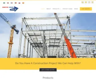 Directorsteelstructure.com(Steel Structure Building Manufacturer China) Screenshot