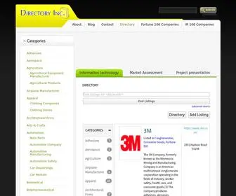 Directory-INC.com(Directory Inc) Screenshot