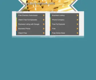 Directory-Online.info(Directory Online info) Screenshot