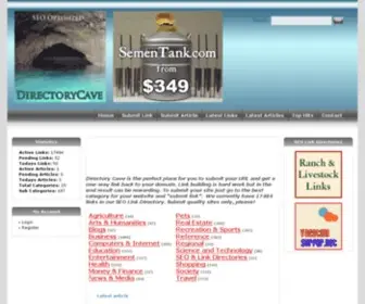 Directorycave.com(Directory Cave) Screenshot