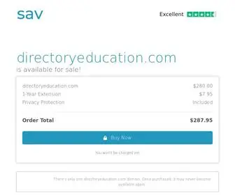 Directoryeducation.com(The premium domain name) Screenshot