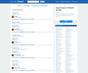 Directoryforest.com(Business) Screenshot