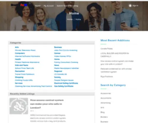 Directoryforuk.co.uk(Free UK Business Directory) Screenshot