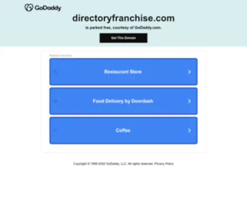 Directoryfranchise.com(Franchise Directory) Screenshot