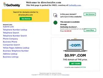 Directoryfre.com(Free, Reciprocal and Featured Submissions Directory) Screenshot