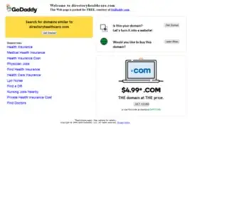Directoryhealthcare.com(Health Directory) Screenshot