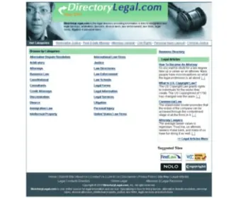 Directorylegal.com(Legal Directory) Screenshot