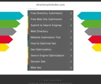 Directorylinksite.com(Link Directory) Screenshot