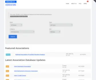 Directoryofassociations.com(Association Directory) Screenshot