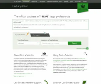 Directory.org.uk(Find A Solicitor) Screenshot