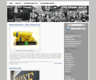 Directoryshop.co.uk(Free Business Listings) Screenshot