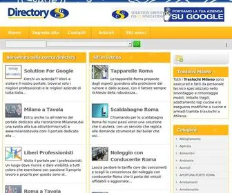 Directorysolutiongroup.com(Directory Siti Web) Screenshot