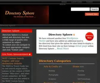 Directorysphere.com(Directory Sphere) Screenshot