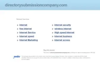 Directorysubmissioncompany.com(Directory Submission Company) Screenshot