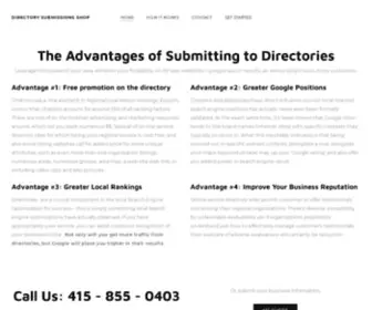 Directorysubmissionsshop.com(DIRECTORY SUBMISSIONS SHOP) Screenshot