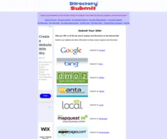 Directorysubmit.com(Search engine submission) Screenshot