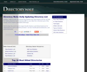 Directorywale.com(Free directory list) Screenshot