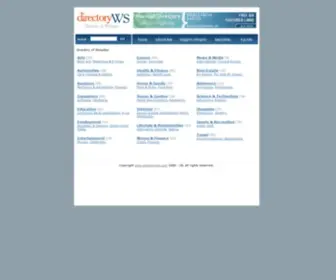 Directoryws.com(Directory of Websites) Screenshot