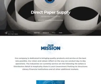 Directpapersupply.com(Direct Paper Supply) Screenshot