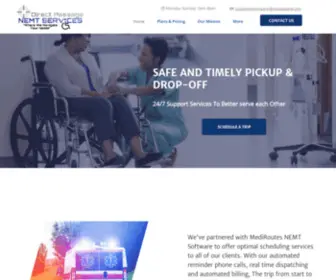 Directpassage.org(Medical Transport Service) Screenshot