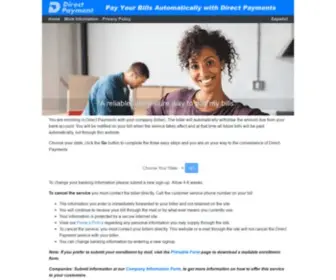 Directpaymentplan.com(Direct Payment Plan) Screenshot