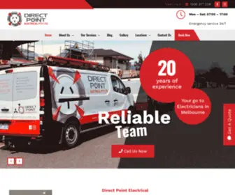 Directpointelectrical.com.au(Trusted Electrician in South East Melbourne) Screenshot