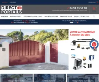 Directportails.net(Portail fer) Screenshot