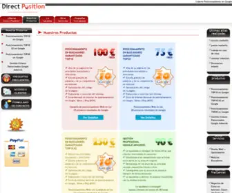Directposition.net(Posicionamiento en Google) Screenshot