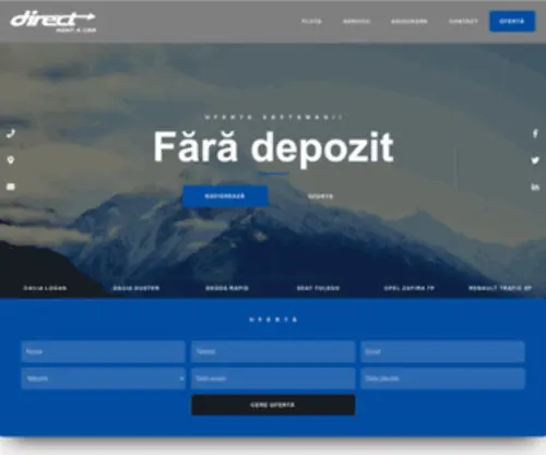 Directrent.ro(Direct Rent A Car Romania) Screenshot