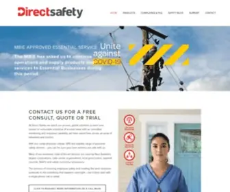 Directsafetygroup.com(Direct Safety) Screenshot