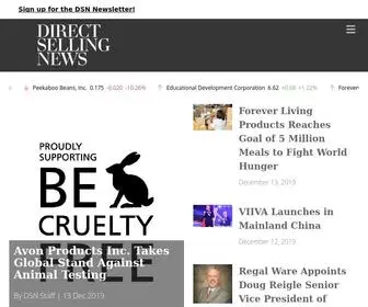 Directsellingnews.com(Direct Selling News serves executives in the direct selling industry and) Screenshot