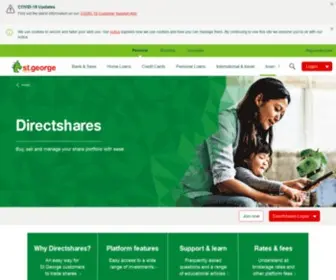 Directshares.com.au(Online Share Trading) Screenshot