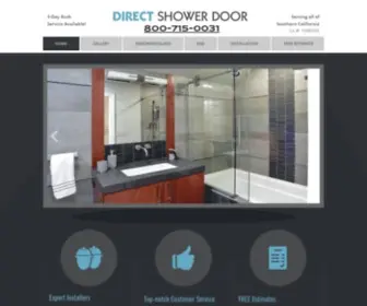 Directshowerdoor.com(Direct Shower Door) Screenshot