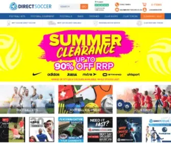 Directsoccer.co.uk(Direct Soccer) Screenshot