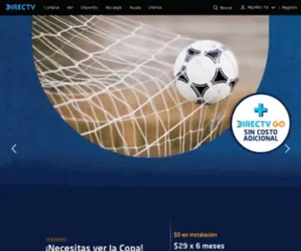 Directv.com.ec(DIRECTV® Ecuador) Screenshot
