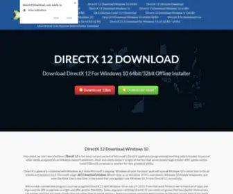 Directx12Download.com(DirectX 12 Download For Windows 10) Screenshot