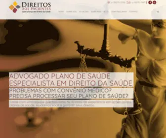 Direitosdospacientes.com(Direitos dos Pacientes) Screenshot