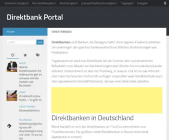 Direktbank-Portal.de(Direktbank Portal) Screenshot