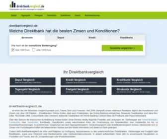 Direktbankvergleich.de(Testsieger im Kontovergleich) Screenshot