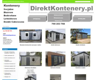 Direktkontenery.pl(Oraz Wynajem) Screenshot