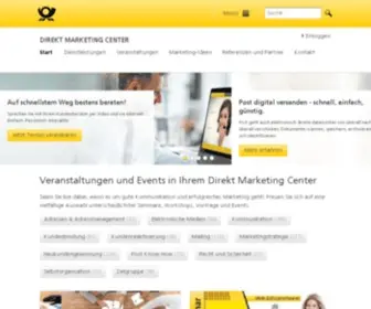 Direktmarketingcenter.de(Direktmarketing & Werbung machen mit Profis) Screenshot