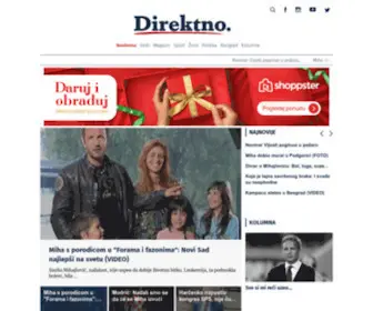 Direktno.rs(Vesti kakve treba da budu) Screenshot